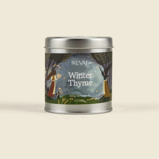 ST EVAL WINTER THYME SCENTED CANDLE TIN
