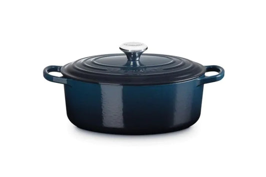 LE CREUSET NUIT OVAL CASSEROLE 29CM