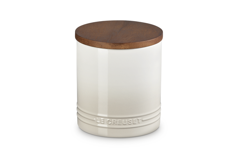 STONEWARE SIGNATURE STORAGE JAR 1.1L MERINGUE
