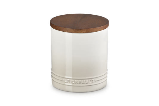 STONEWARE SIGNATURE STORAGE JAR 1.1L MERINGUE