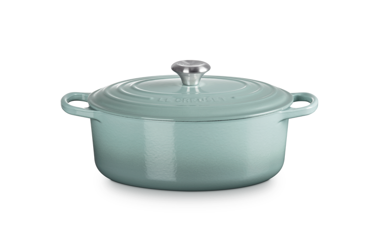 LE CREUSET 29CM CAST IRON OVAL CASSEROLE