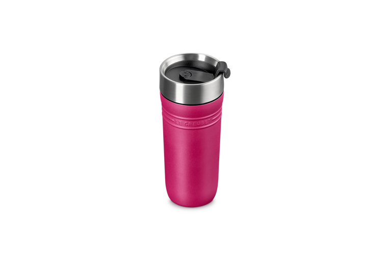 LE CREUSET TRAVEL MUG 350ML-BERRY