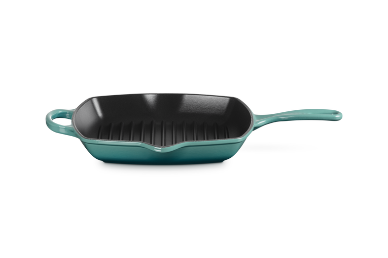 LE CREUSET BLUE RIVIERA SIG SQ GRILLIT 26