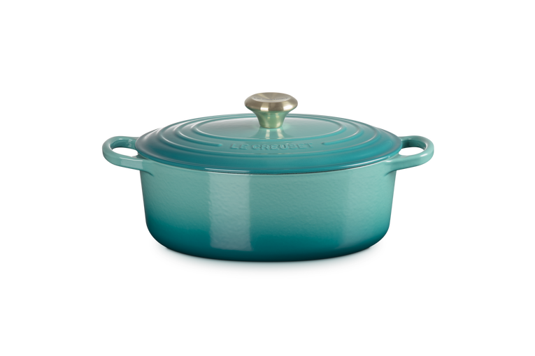 LE CREUSET BLUE RIVIERA SIGOV CASS LG-K