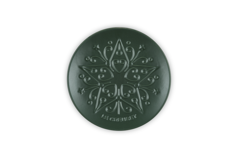 WINTER PLATE FORET 19CM
