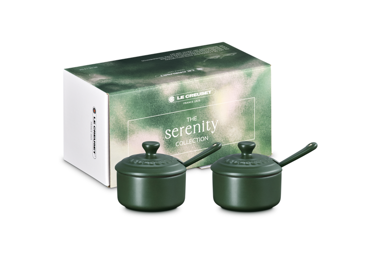 SET 2 CONDIMENT POT