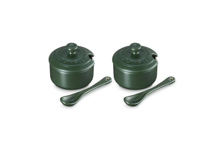 SET 2 CONDIMENT POT