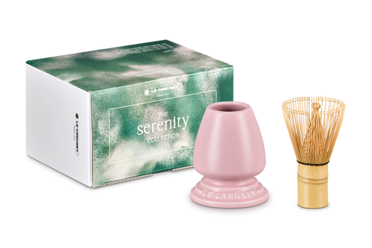 MATCHA WHISK & STAND SUGAR PINK