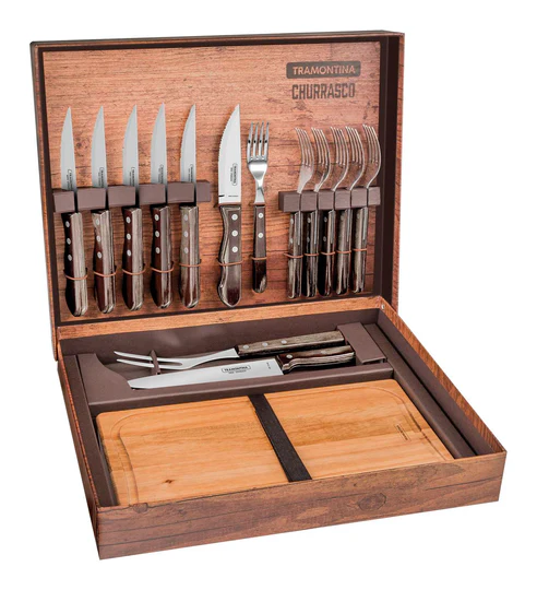 TRAMONTINA 15PCS CUTLERY AND CARVING SET