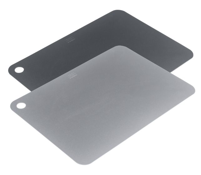 FLEXIBLE CUTTING BOARD SET 2 PCS GREY/DARK GREY
