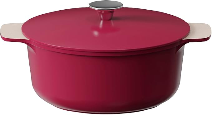 CASSEROLE POT 24CM RASPBERRY