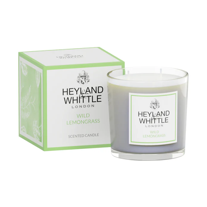 HEYLAND & WHITTLE 400G 2 WICK CANDLE- WILD LEMONGRASS