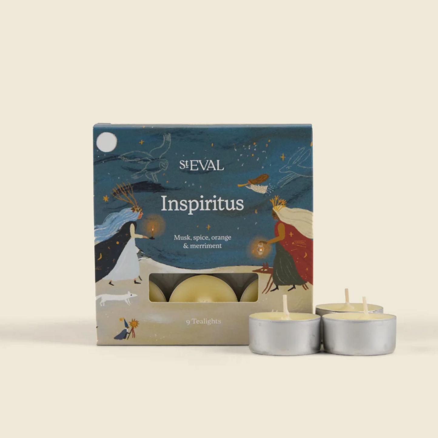 ST EVAL INSPIRITUS CHRISTMAS TEALIGHTS