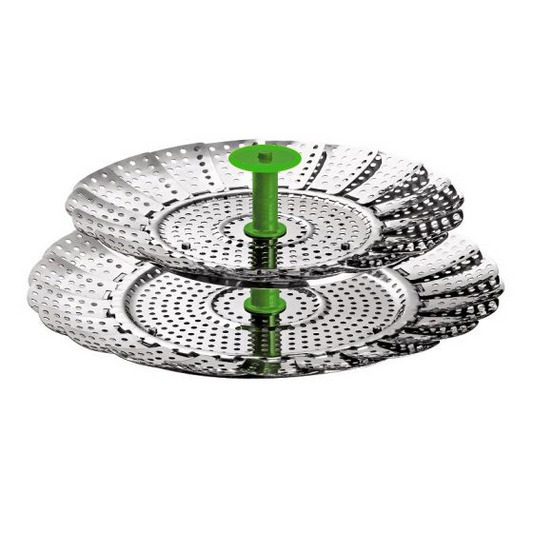 2 IN 1 STACKABLE STEAMER 14-22CM