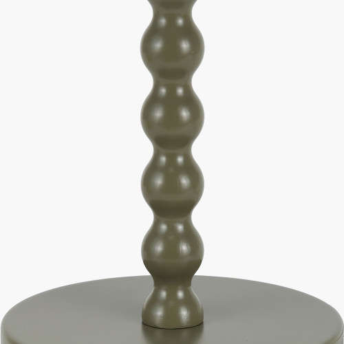 SOPHIA OLIVE METAL BOBBLE TABLE LAMP