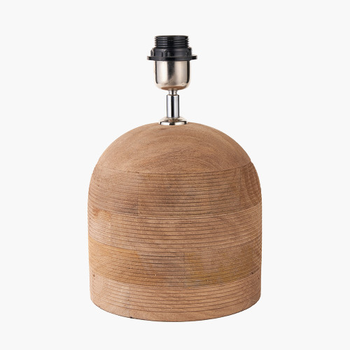 NELU WOODEN LAMP BASE
