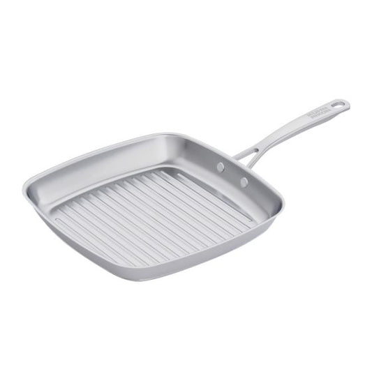 ALLROUND GRILL PAN UNCOATED RIGIED 27*27CM (SLEEVE)