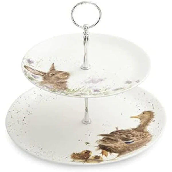 WRENDALE 2 TIRED CAKE STAND
