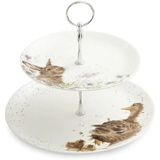 WRENDALE 2 TIRED CAKE STAND