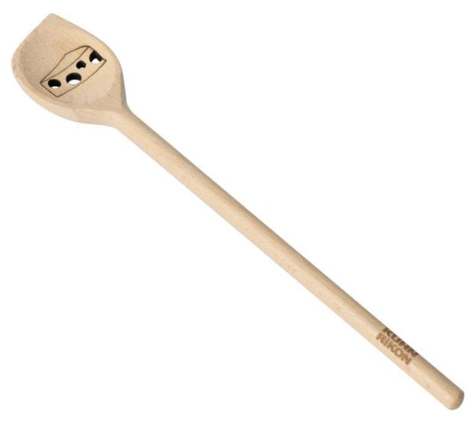 FONDUE SPOON CHEESE BEECHWOOD (HANGTAG)