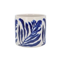 CERMAIC POT-NAVY BRANCH 14CM