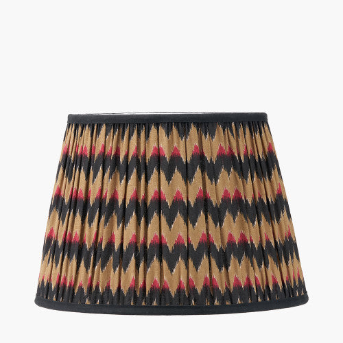 ATHIRA 35CM MULTI CHEVRON DESIGN MUSHROOM PLEAT TAPERED L/SH