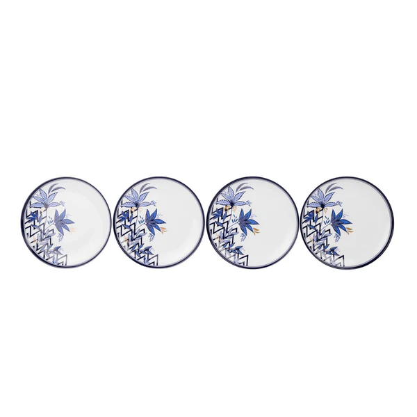 SARA MILLER SET OF 4 PICNIC PLATES