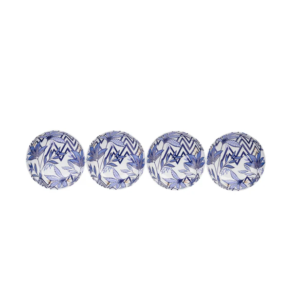 SARA MILLER SET OF 4 PICNIC BOWLS