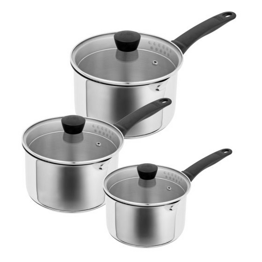 CLASSIC PLUS 3 PIECE SAUCEPAN SET