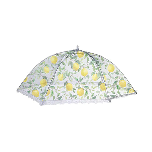 LEMON GROVE PRINT FOOD UMBRELLA 46*46*22CM LARGE