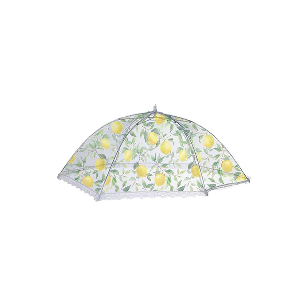 LEMON GROVE PRINT FOOD UMBRELLA 30*30* SMALL