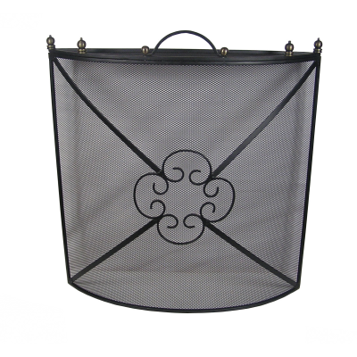 CASTLE LIVING CREST SPARK GUARD BLACK 26.5INCH/67CM