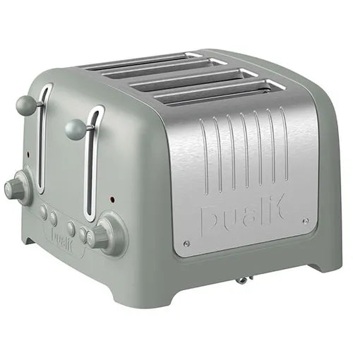 DUALIT 4 SLOT LITE TOASTER SAGE GREEN