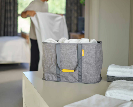 HOLD ALL COLLAPSIBLE LAUNDRY BASKET