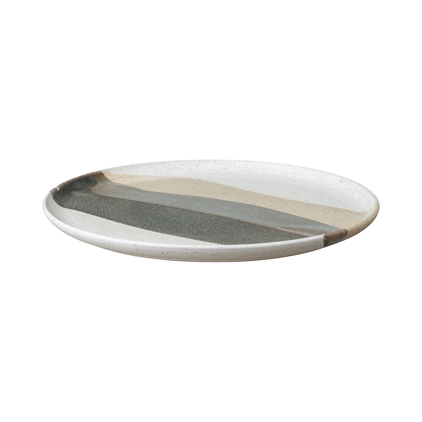 GRAIN ACCENT ROUND PLATTER