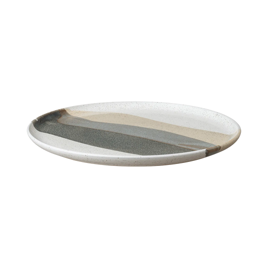 GRAIN ACCENT ROUND PLATTER