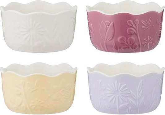 IN THE MEADOW SET OF 4 RAMEKINS