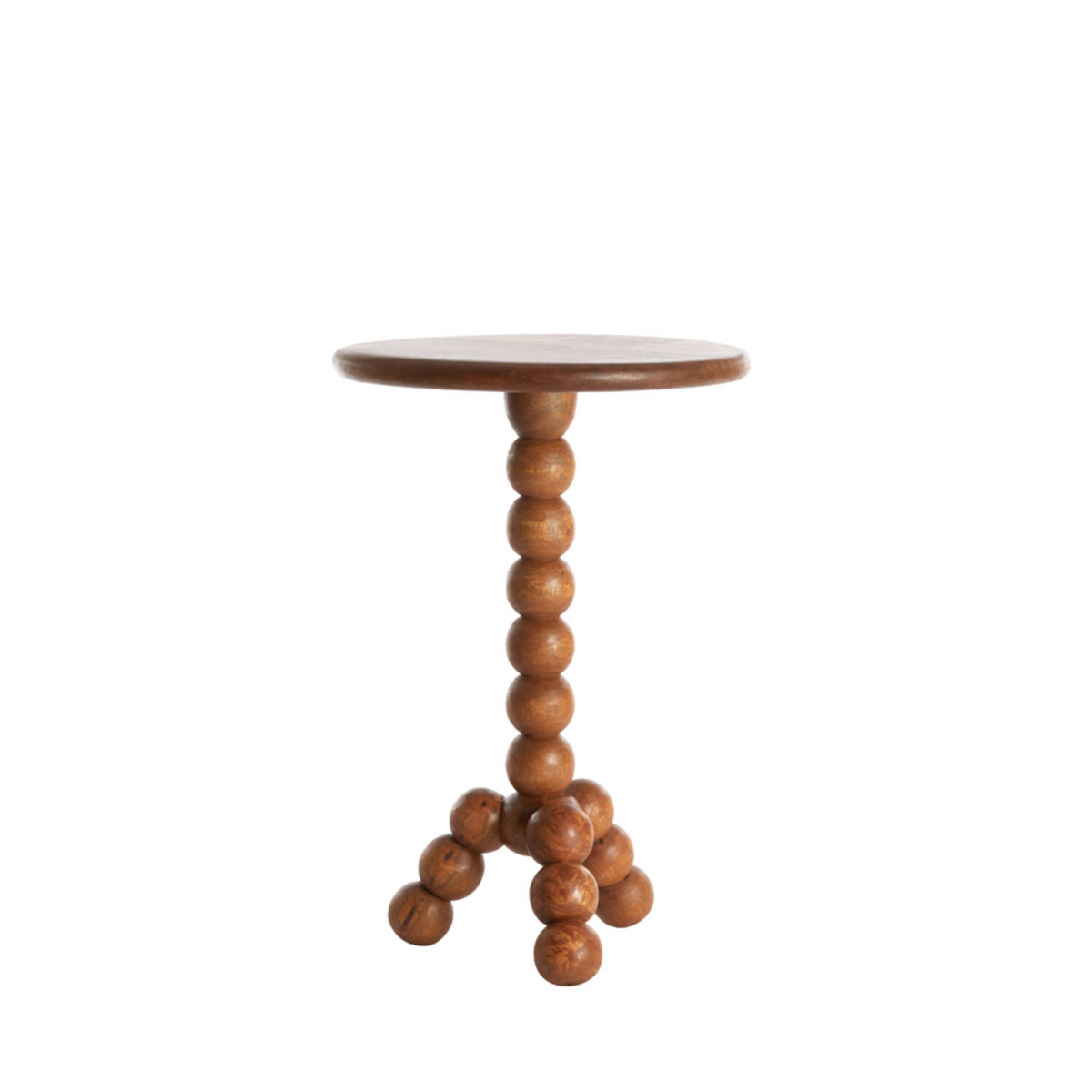 LIGHT & LIVING SIDE TABLE VEGLIO WOOD OIL BROWN
