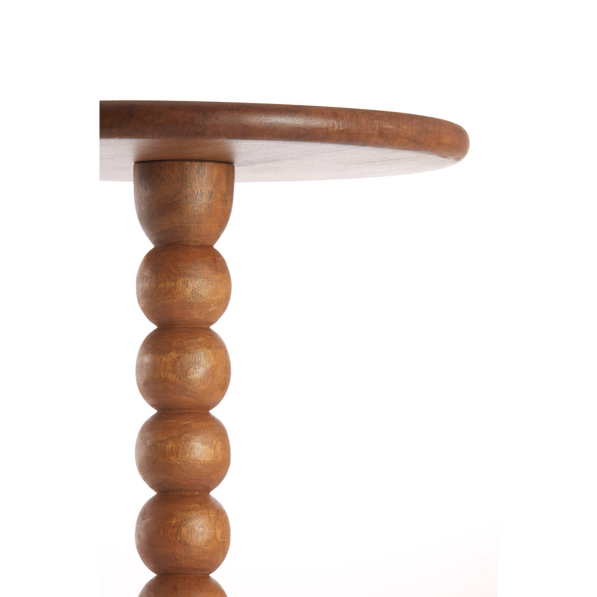 LIGHT & LIVING SIDE TABLE VEGLIO WOOD OIL BROWN