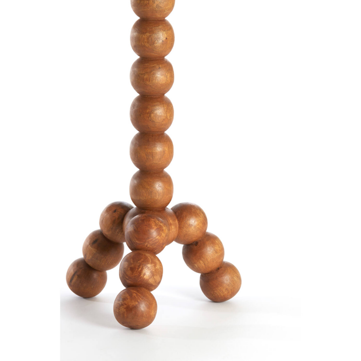 LIGHT & LIVING SIDE TABLE VEGLIO WOOD OIL BROWN