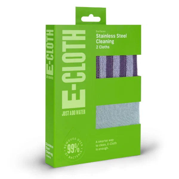 E CLOTH STAINLESS STEEL CLEANING PACK