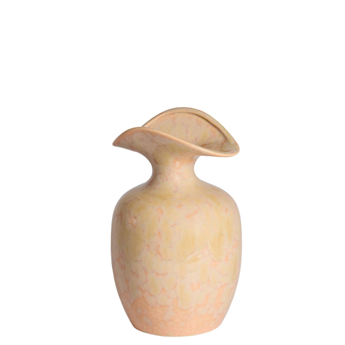 VASE DECO MARILLO CERAMIC LIGHT PEACH
