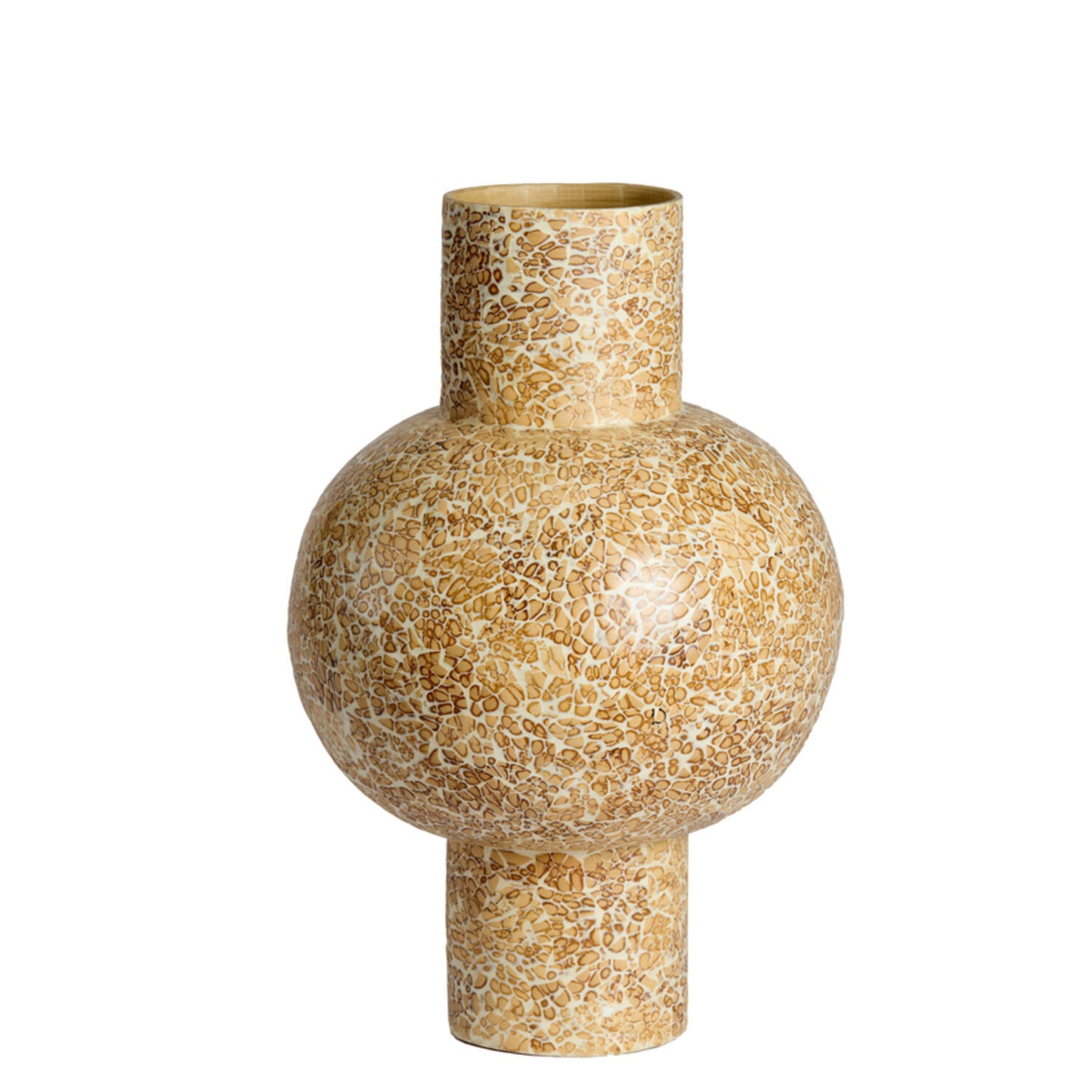 LIGHT & LIVING ACCESSORY VASE DECO 30*45CM GIRONA BAMBOO NATURAL