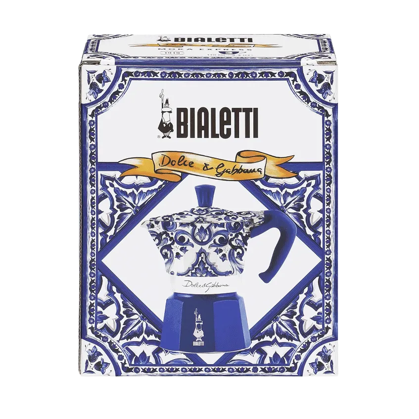 MOKA EXPRESS BIALETTI DOLCE & GABBANA MEDITERRANEAN BLUE
