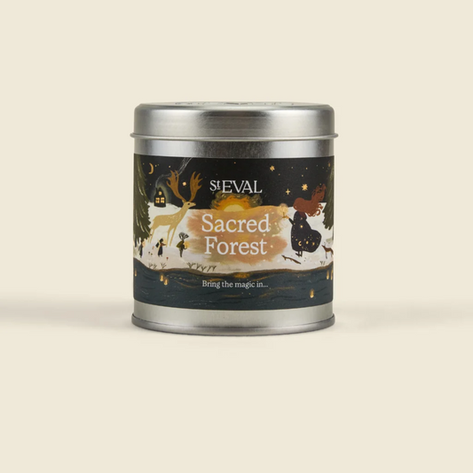 ST EVAL SACRED FOREST SCENTED CANDLE TIN