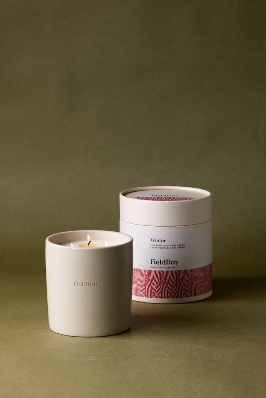 FIELD DAY WINTER EXTRA LARGE CANDLE