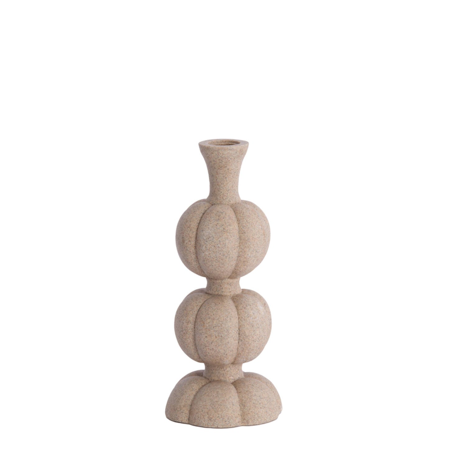 CANDLE STICK 11*25.5CM AUBURN SAND