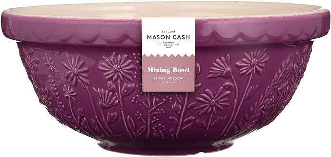 IN THE MEADOW DAISY PURPLE MIX BOWL