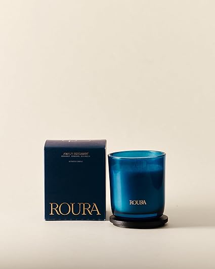 SCENTED JAR CANDLE 9*8CM BERGAMOTTA WOOD