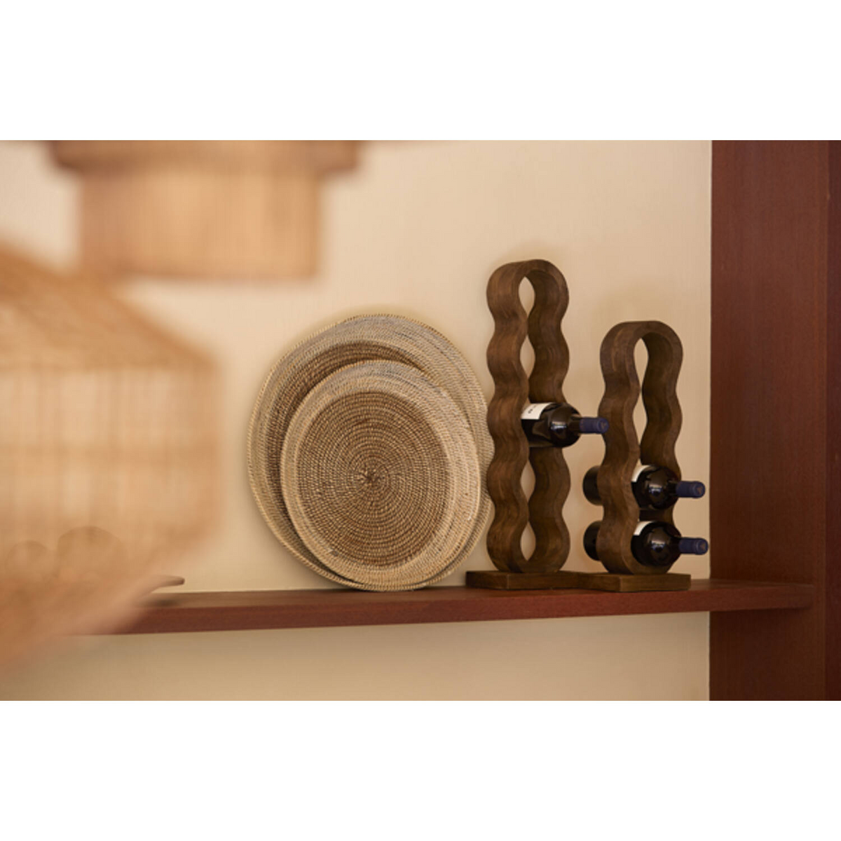 LIGHT & LIVING SEAGRASS WALL BOWLS